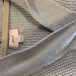 Aerie Gray Knit Women's Cardigan